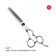 Load image into Gallery viewer, Above Ergo 35T No-Line Blender Hair Cutting Shears – 6.00