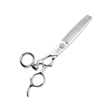 Load image into Gallery viewer, Above ErgoS Left 27TT Texturizer Swivel Shears – 6.0