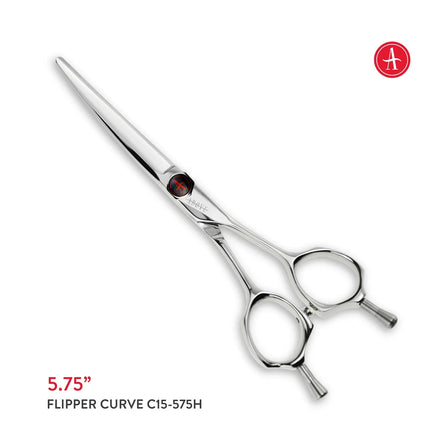 Above Flipper Curve Hair Cutting Shears – 5.75